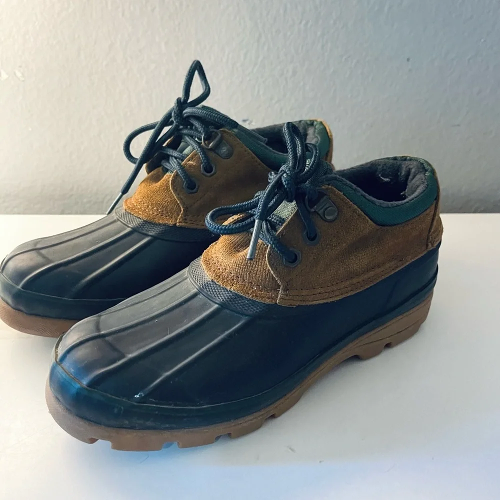 L.L. Bean‎ Black and Brown Rain & Snow Boots Waterproof Design